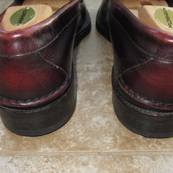 Johnston & Murphy Leather Tassel Loafers Size 9 - Picture 3 of 8
